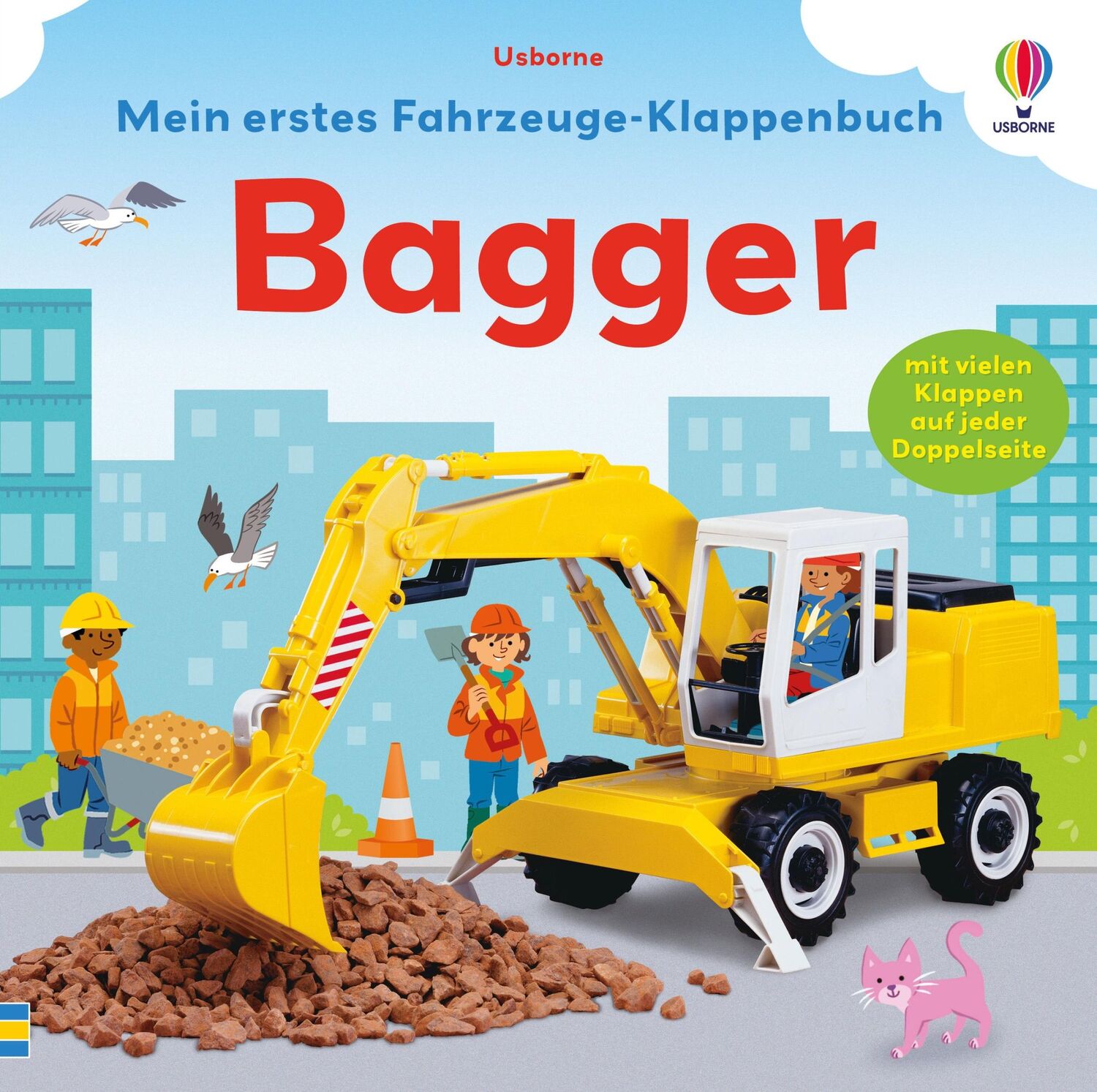 Cover: 9781035702503 | Mein erstes Fahrzeuge-Klappenbuch: Bagger | Buch | 12 S. | Deutsch