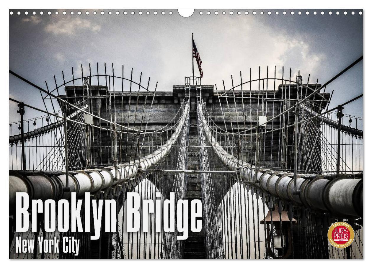 Cover: 9783435795727 | Brooklyn Bridge - New York City (Wandkalender 2025 DIN A3 quer),...