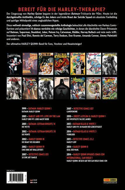 Rückseite: 9783741600005 | Harley Quinn Anthologie | Ein irrer Trip durch die Comic-Geschichte