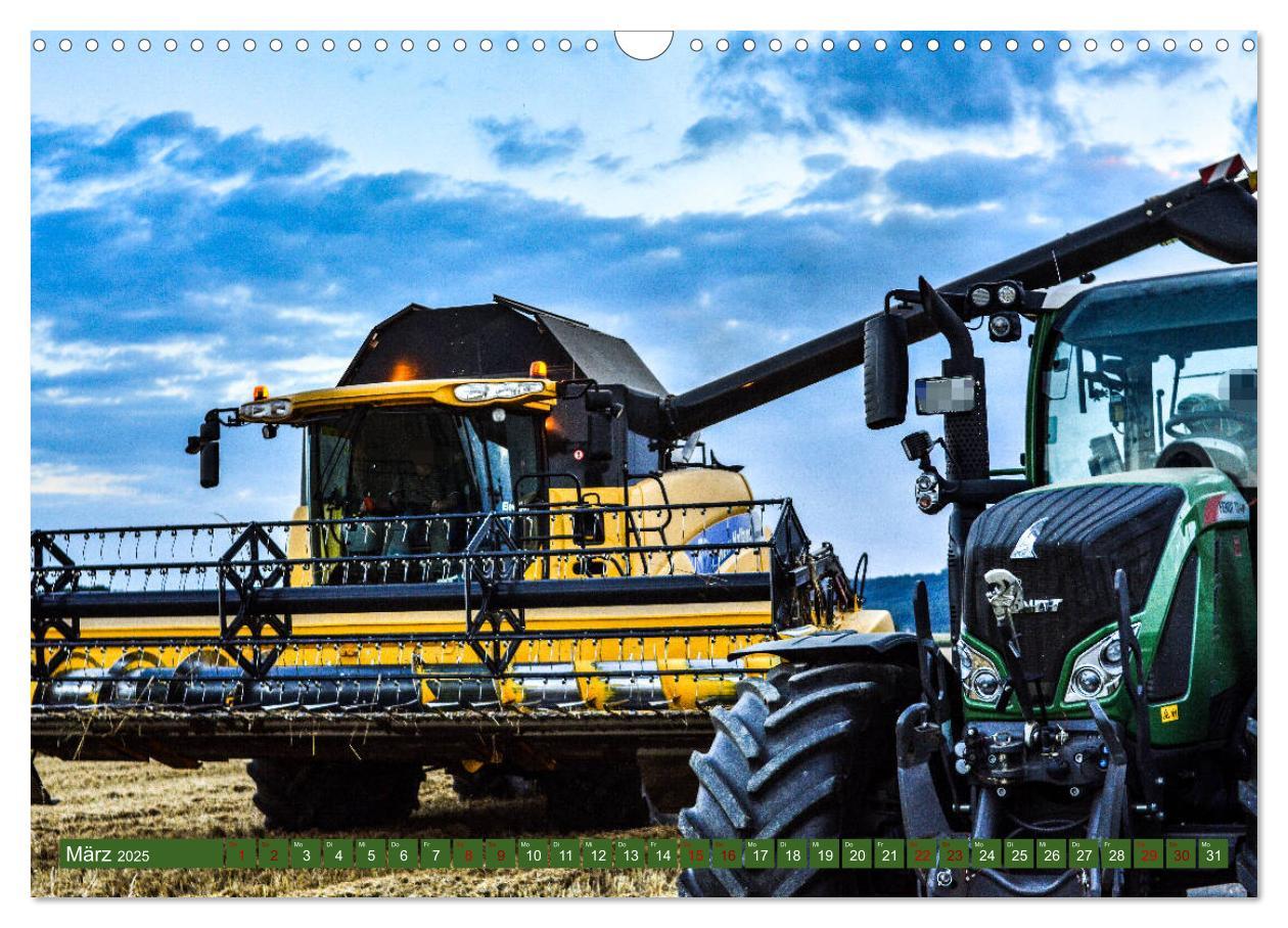 Bild: 9783435238477 | Landwirtschaft - Giganten im Kornfeld (Wandkalender 2025 DIN A3...