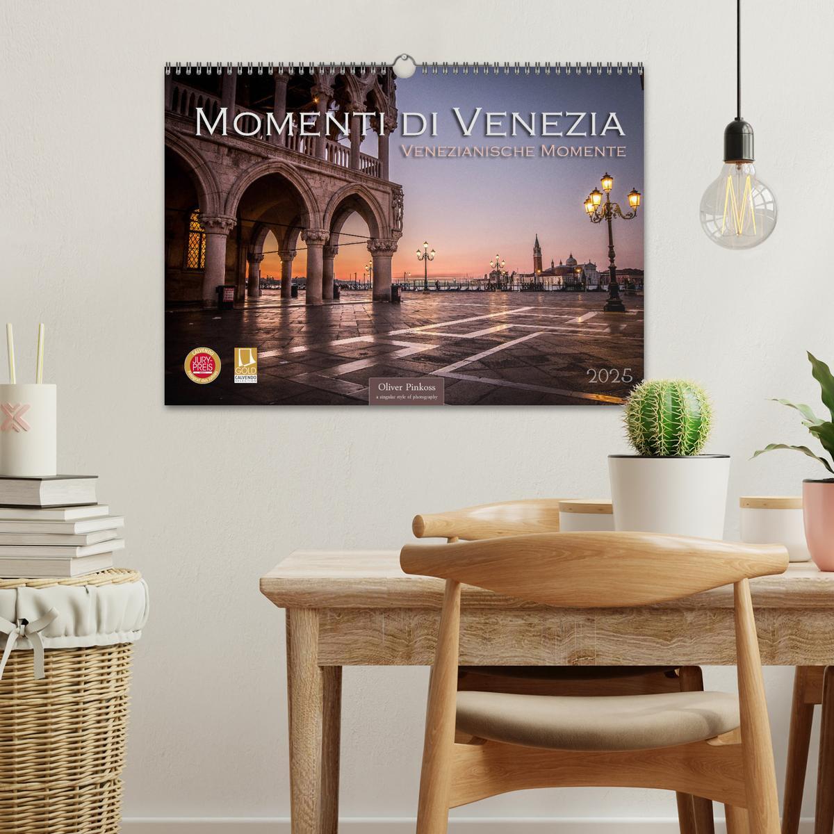 Bild: 9783435403844 | Momenti di Venezia - Venezianische Momente (Wandkalender 2025 DIN...