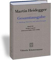 Cover: 9783465017349 | Winke I und II | Schwarze Hefte 1957-1959 | Martin Heidegger | Buch