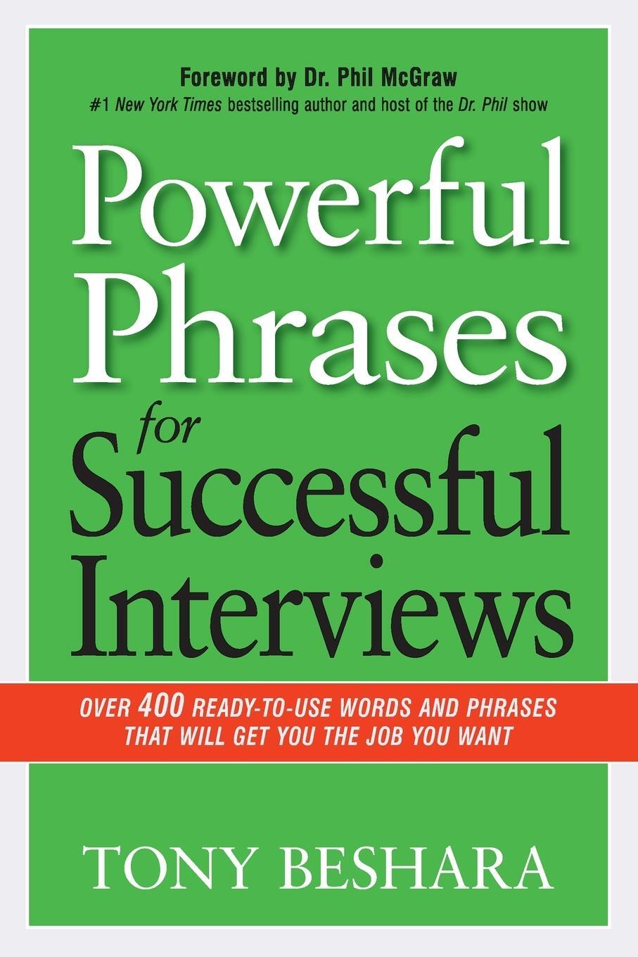 Cover: 9780814433546 | Powerful Phrases for Successful Interviews | Tony Beshara | Buch