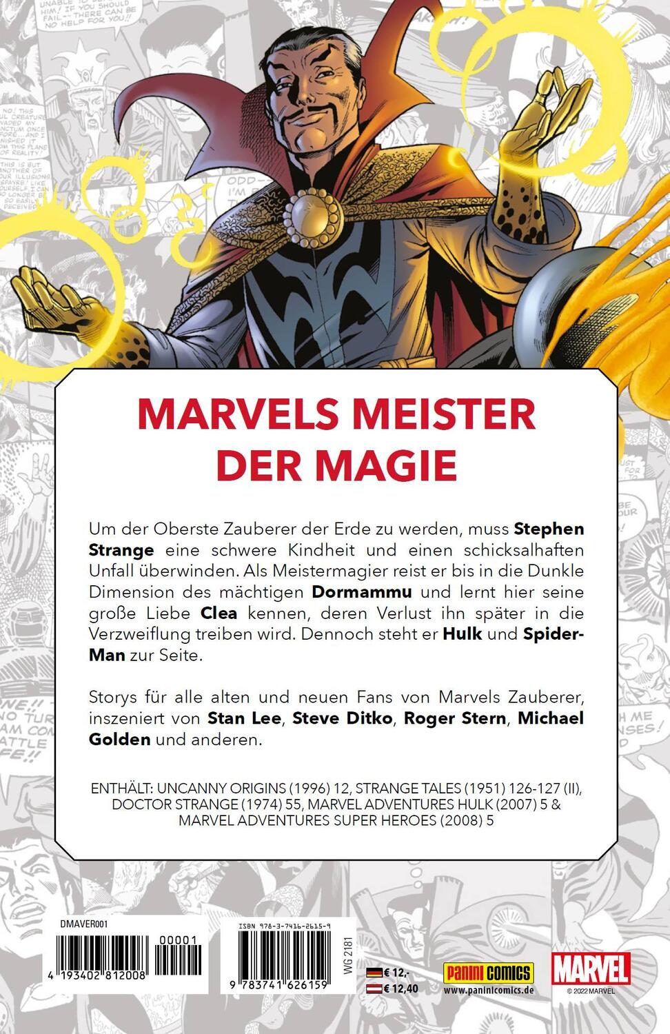 Rückseite: 9783741626159 | Doctor Strange | Len Wein (u. a.) | Taschenbuch | 120 S. | Deutsch