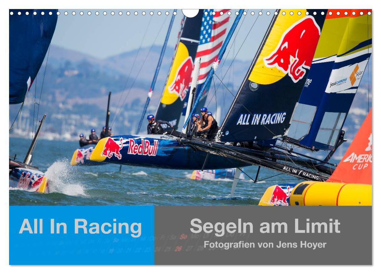 Cover: 9783435749201 | All In Racing - Segeln am Limit - Fotografien von Jens Hoyer...