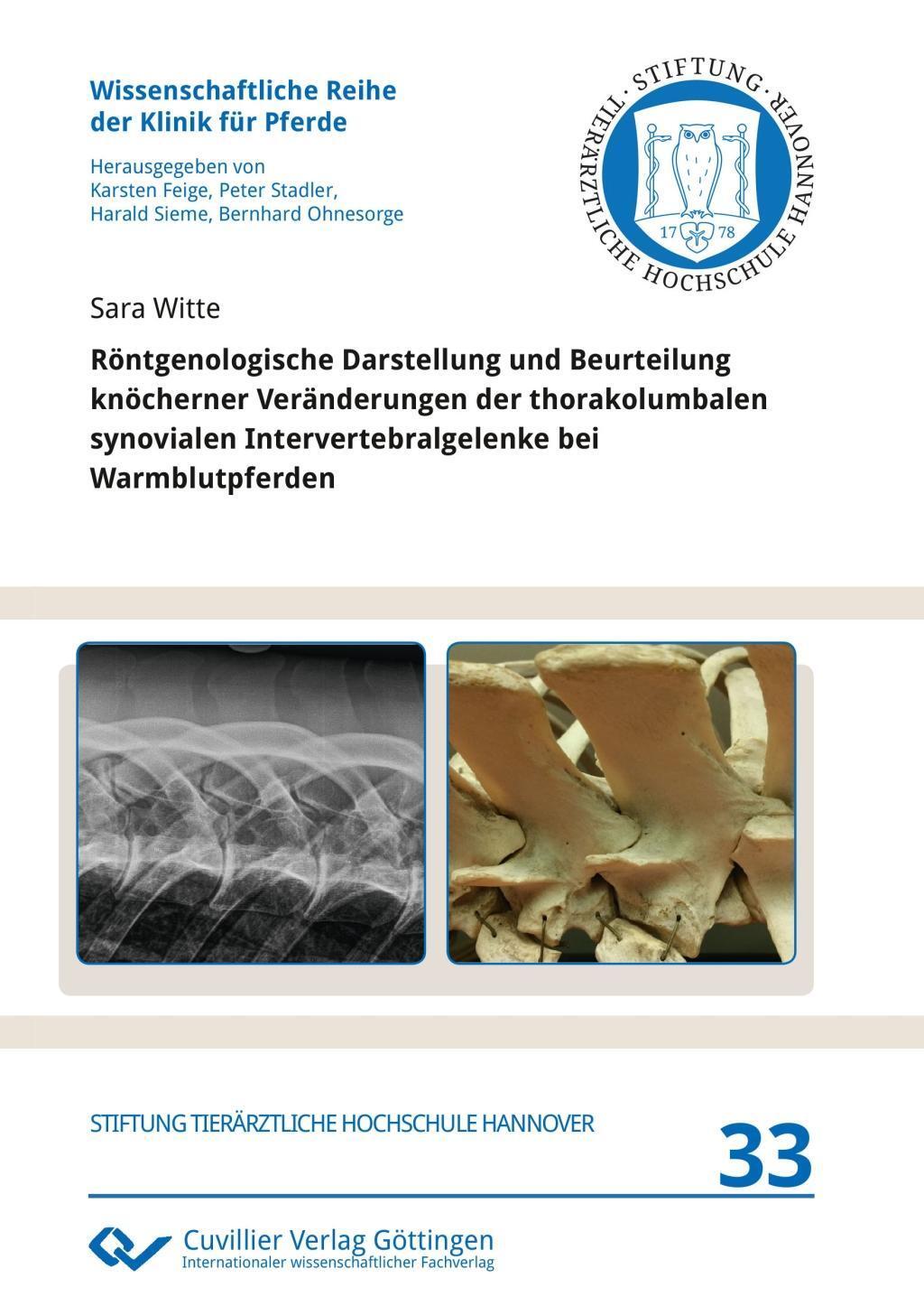 Cover: 9783736996625 | Röntgenologische Darstellung und Beurteilung knöcherner...
