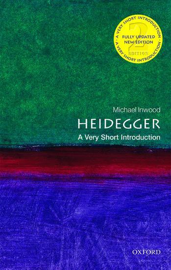 Cover: 9780198828662 | Heidegger: A Very Short Introduction | Michael Inwood | Taschenbuch