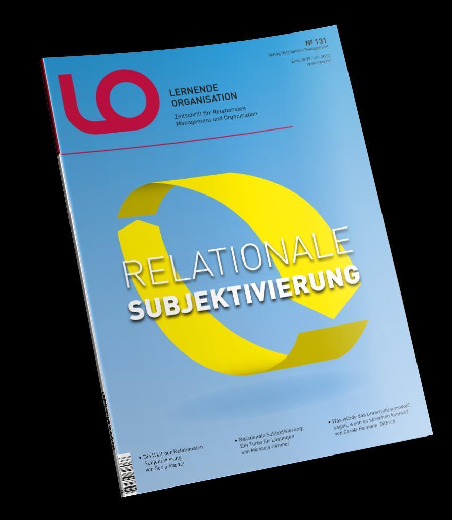 Cover: 769503628073 | Relationale Subjektivierung | LO Lernende Organisation 131 | Radatz