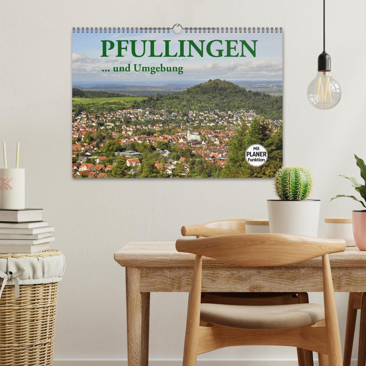 Bild: 9783435440078 | Pfullingen ... und Umgebung (Wandkalender 2025 DIN A3 quer),...