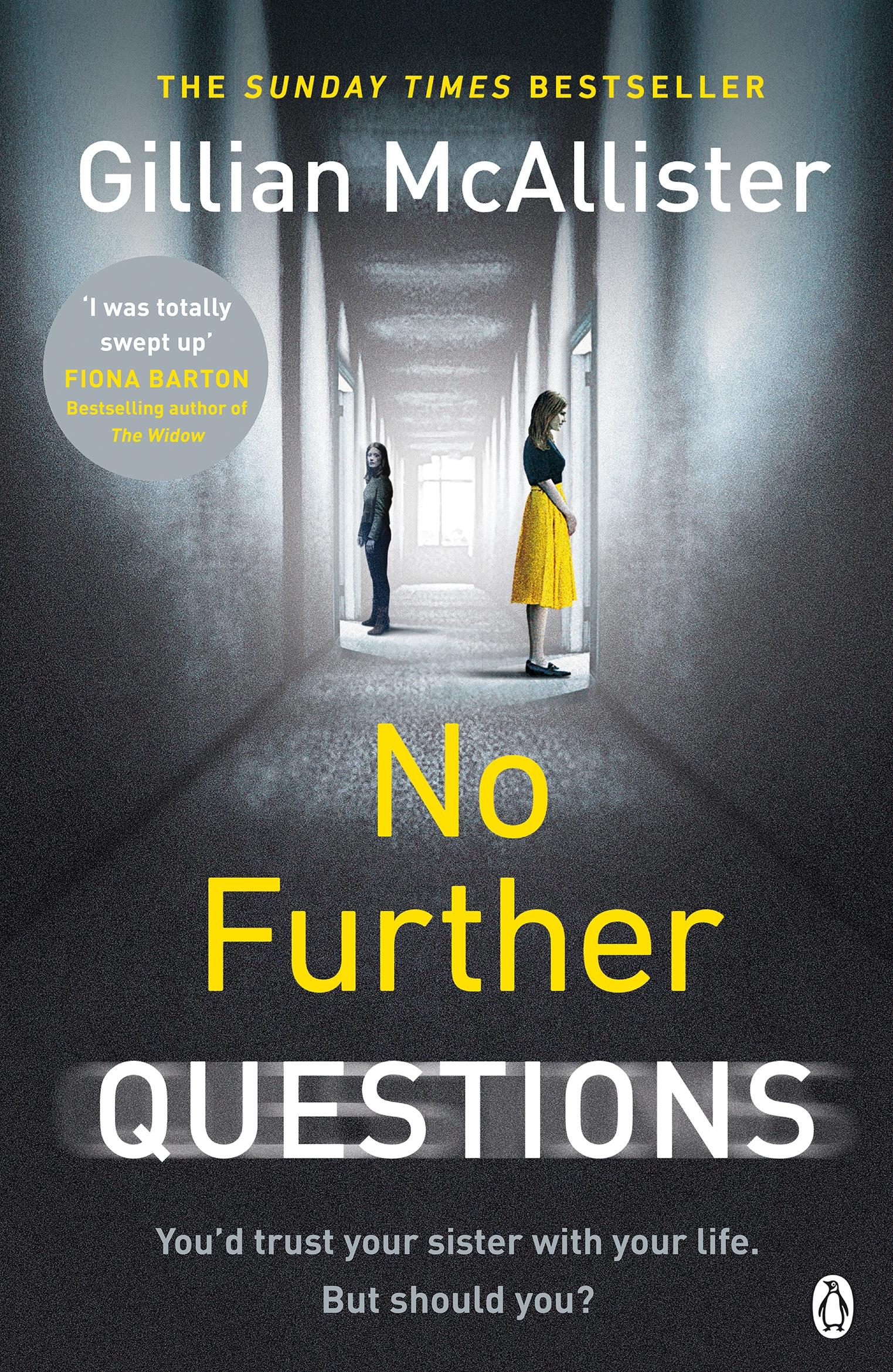 Cover: 9781405934602 | No Further Questions | Gillian McAllister | Taschenbuch | Englisch