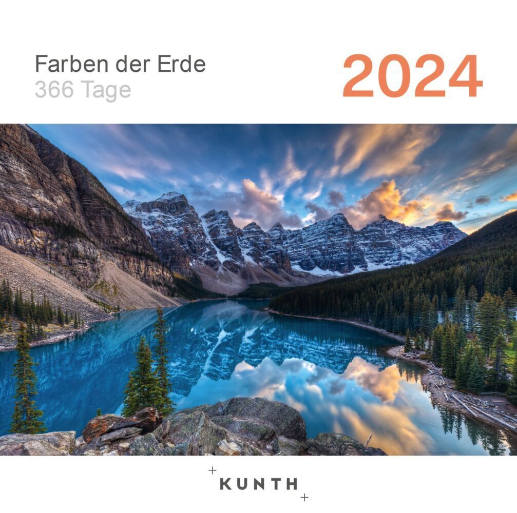 Cover: 9783965912946 | Farben der Erde - KUNTH 366-Tage-Abreißkalender 2024 | Kalender | 2024