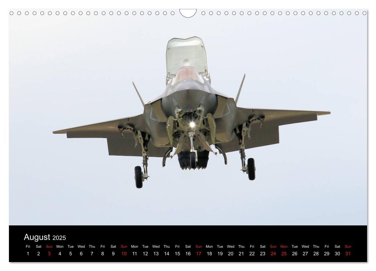 Bild: 9781325951314 | Lockheed Martin F35 Stealth Fighter (Wall Calendar 2025 DIN A3...