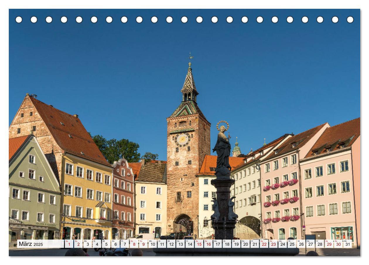 Bild: 9783435201150 | Landsberg am Lech (Tischkalender 2025 DIN A5 quer), CALVENDO...