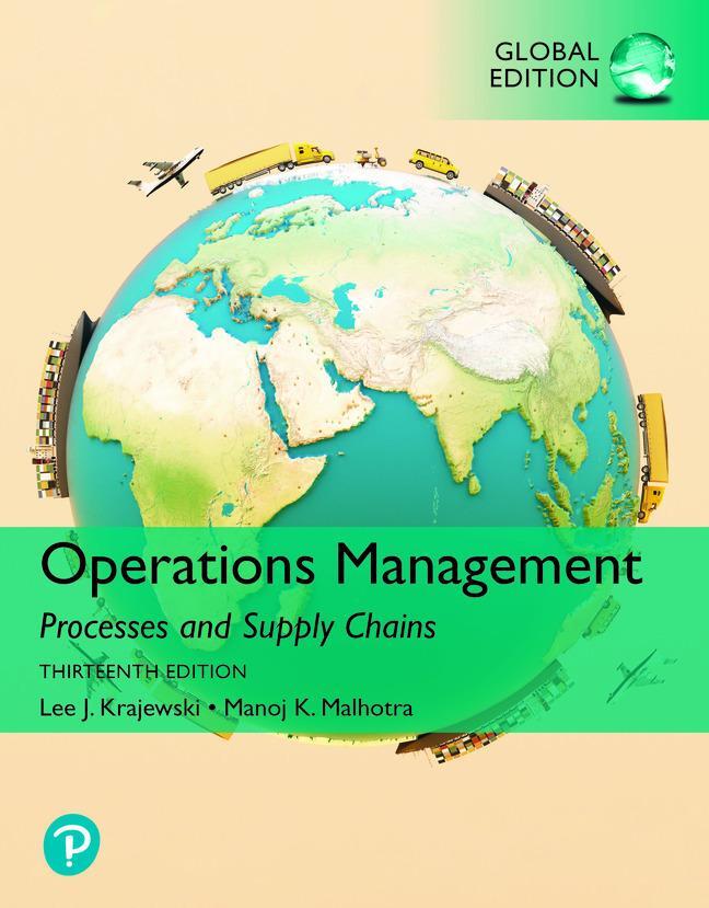 Cover: 9781292409863 | Operations Management: Processes and Supply Chains, Global Edition