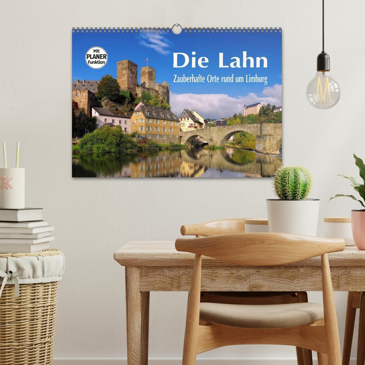 Bild: 9783435537303 | Die Lahn - Zauberhafte Orte rund um Limburg (Wandkalender 2025 DIN...