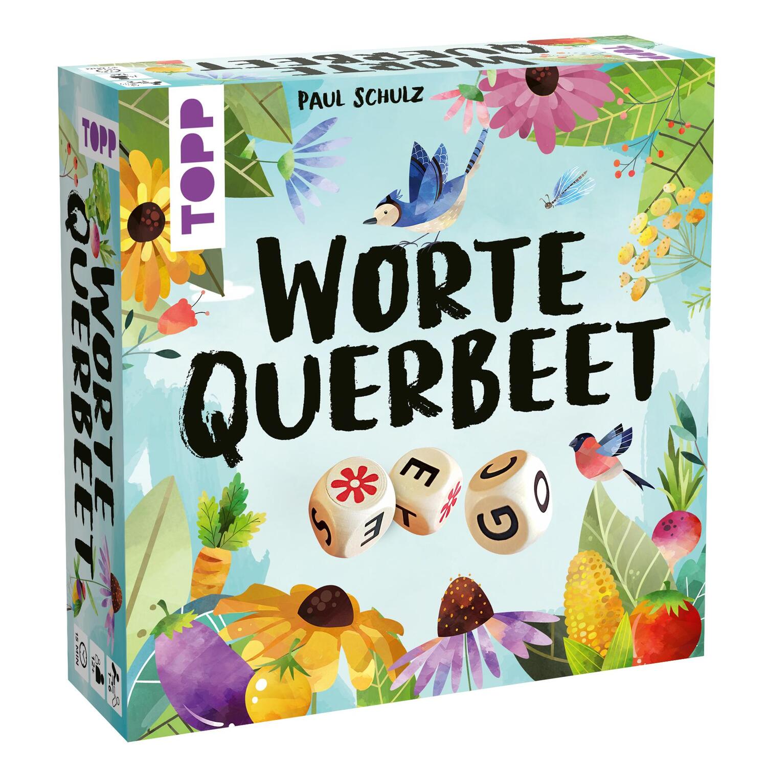 Cover: 4007742184155 | Worte Querbeet - Lass Worte wachsen! | Paul Schulz | Spiel | Deutsch