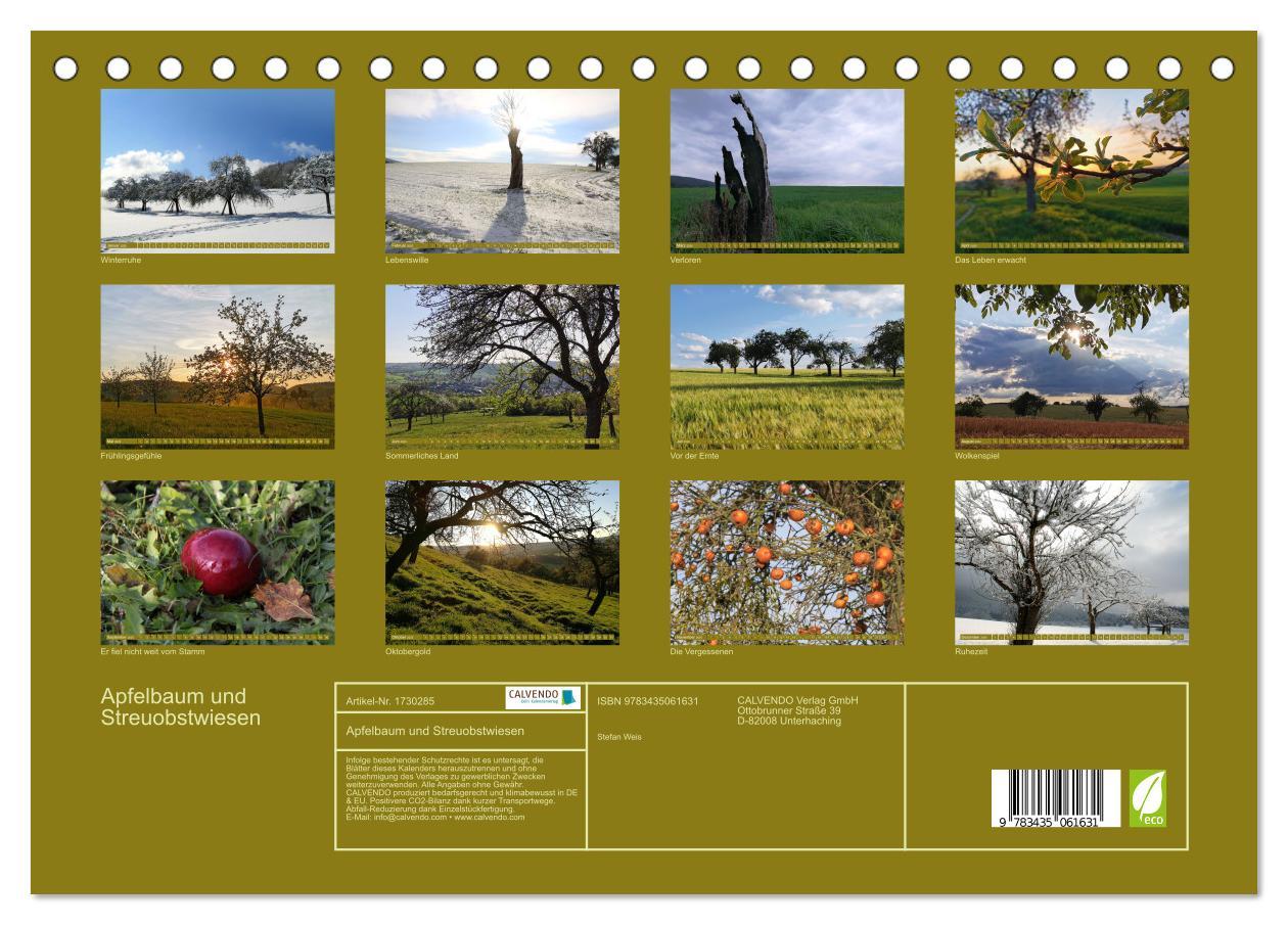 Bild: 9783435061631 | Apfelbaum und Streuobstwiesen (Tischkalender 2025 DIN A5 quer),...