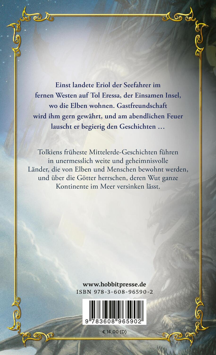 Rückseite: 9783608965902 | Das Buch der verschollenen Geschichten. Teil 2 | J. R. R. Tolkien