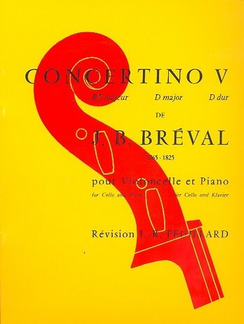 Cover: 9790231705256 | Concertino N. 5 | Jean-Baptiste Breval | Buch | Lemoine
