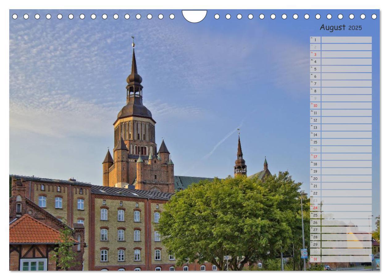 Bild: 9783435548040 | Stralsund. Das Tor zur Insel Rügen (Wandkalender 2025 DIN A4 quer),...