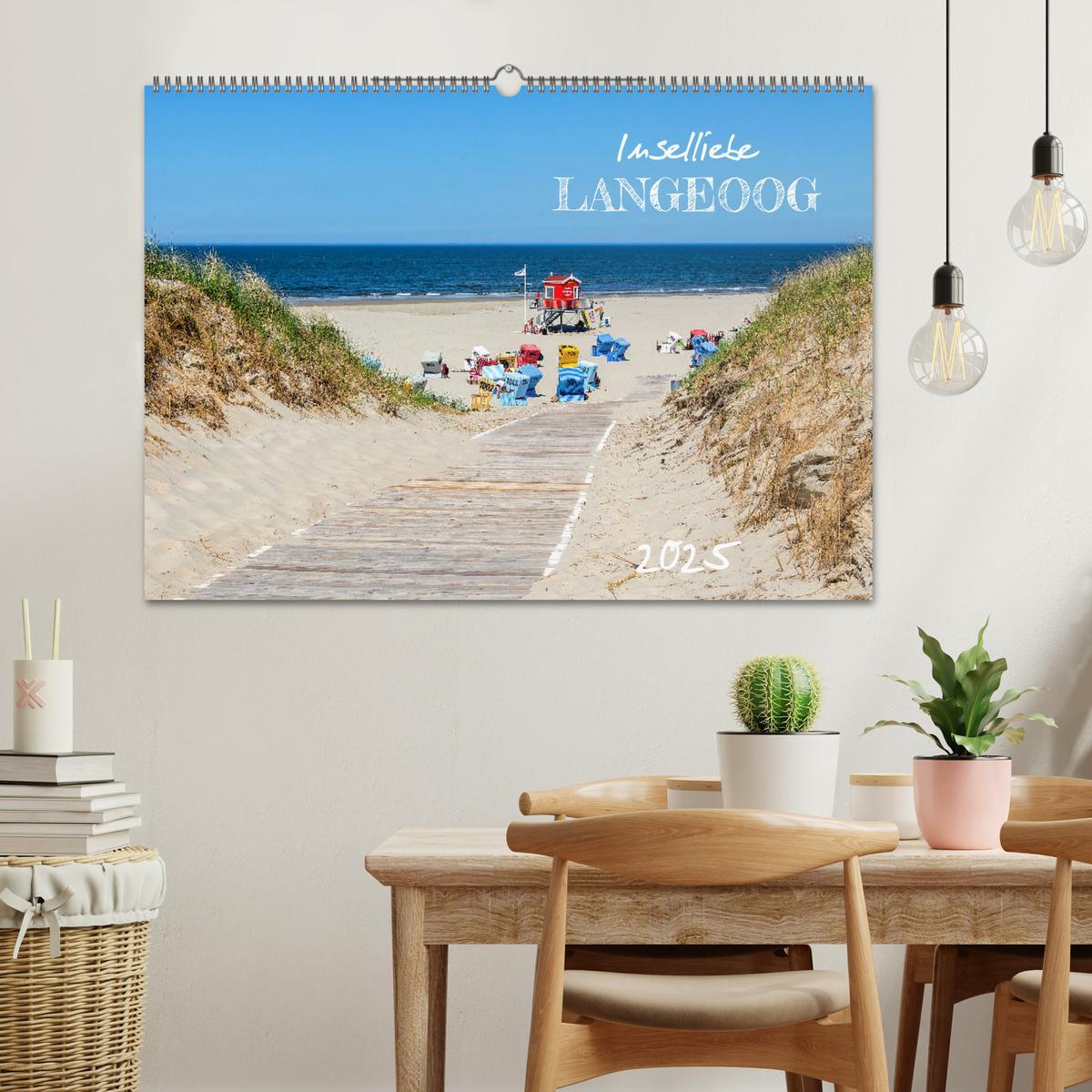 Bild: 9783435053872 | Inselliebe Langeoog (Wandkalender 2025 DIN A2 quer), CALVENDO...