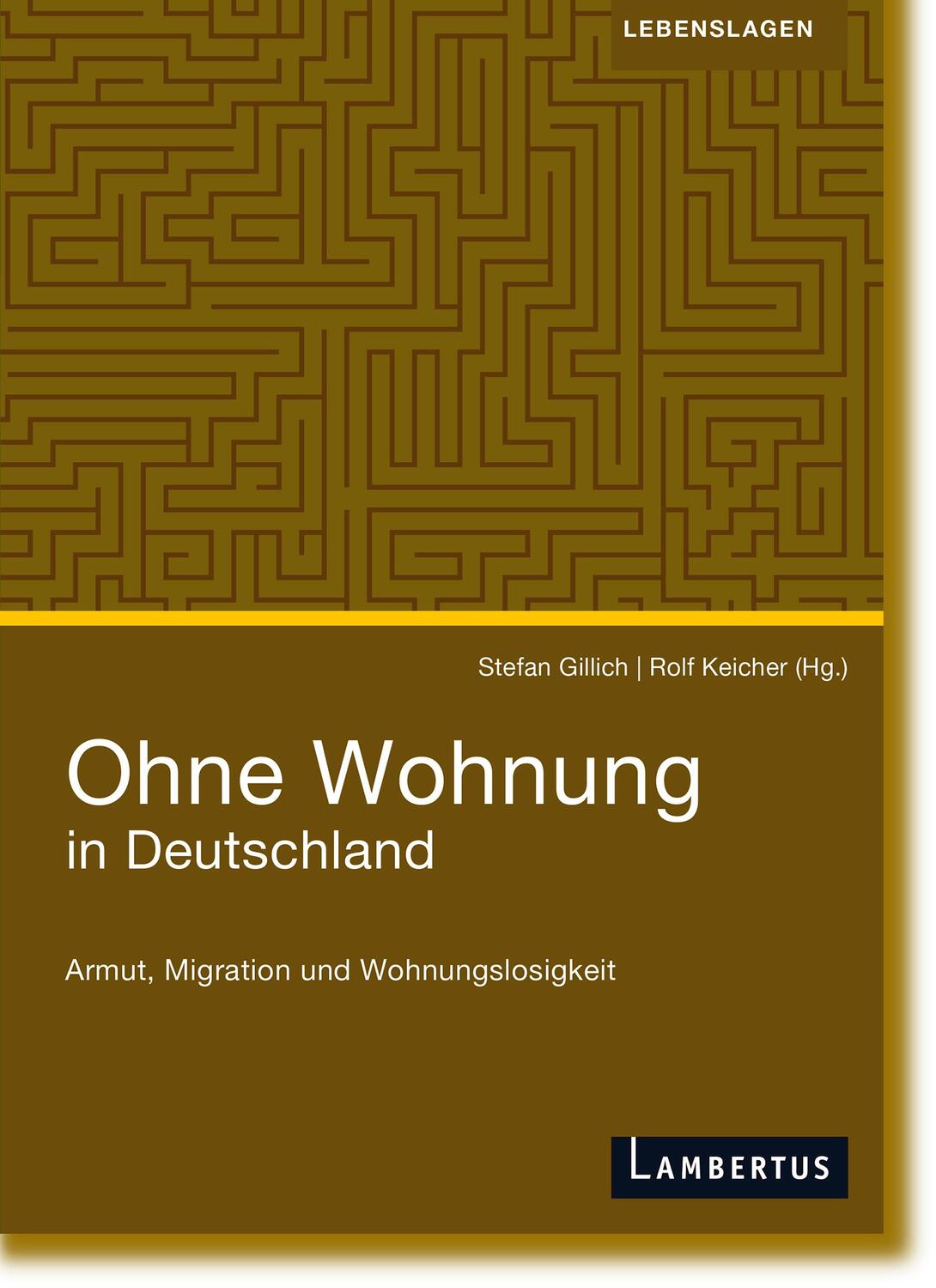 Cover: 9783784130163 | Ohne Wohnung in Deutschland | Armut, Migration und Wohnungslosigkeit