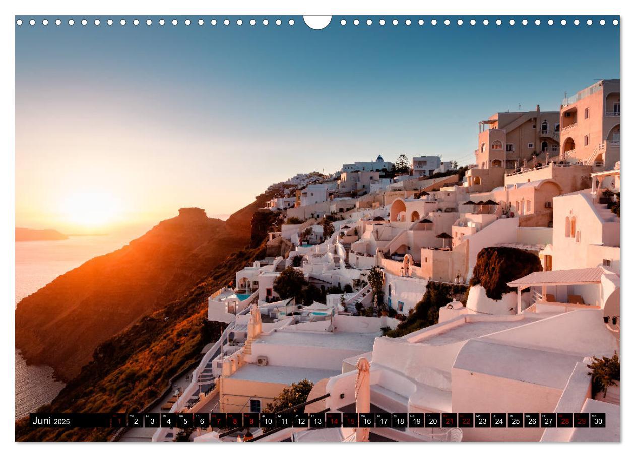 Bild: 9783435437566 | Santorini - Perle in der Ägais (Wandkalender 2025 DIN A3 quer),...