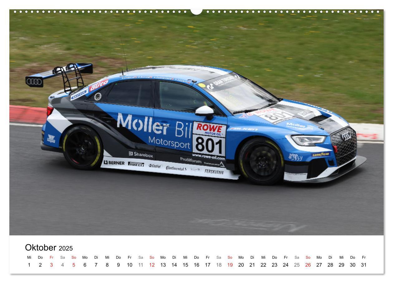 Bild: 9783435839193 | Die Vier Ringe im Motorsport (Wandkalender 2025 DIN A2 quer),...