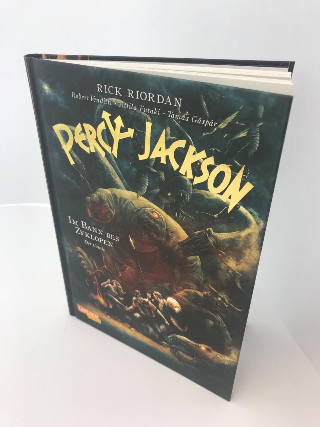 Bild: 9783551775627 | Percy Jackson (Comic) 02: Im Bann des Zyklopen | Rick Riordan (u. a.)