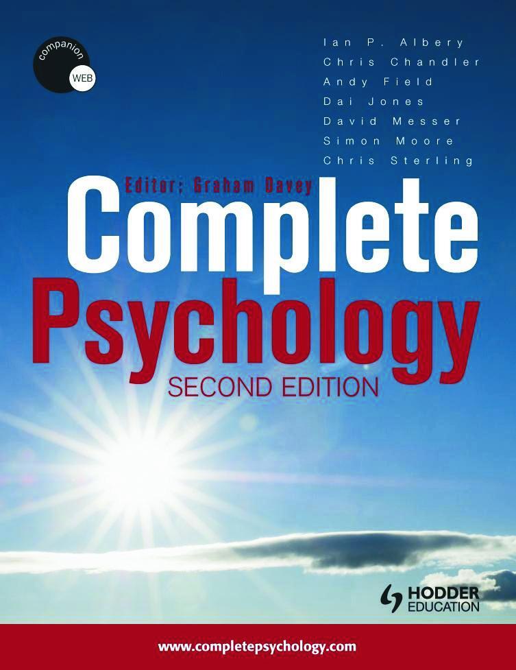 Cover: 9780340967553 | Complete Psychology | Graham Davey | Taschenbuch | Englisch | 2008