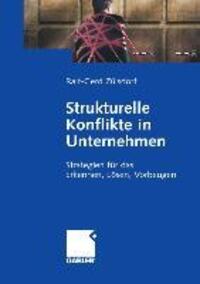 Cover: 9783834905499 | Strukturelle Konflikte in Unternehmen | Ralf-Gerd Zülsdorf | Buch