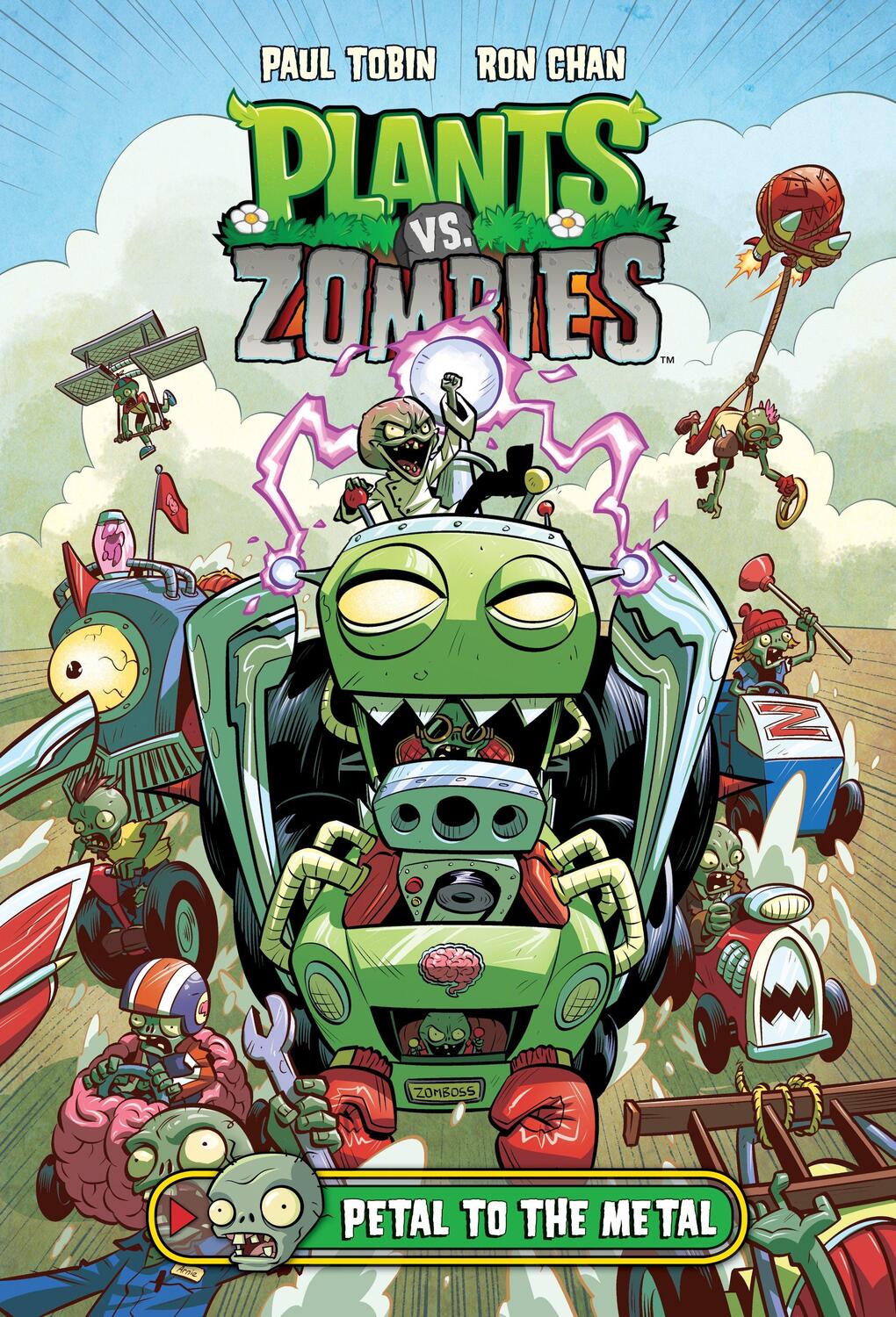 Cover: 9781616559991 | Plants vs. Zombies Volume 5: Petal to the Metal | Paul Tobin | Buch