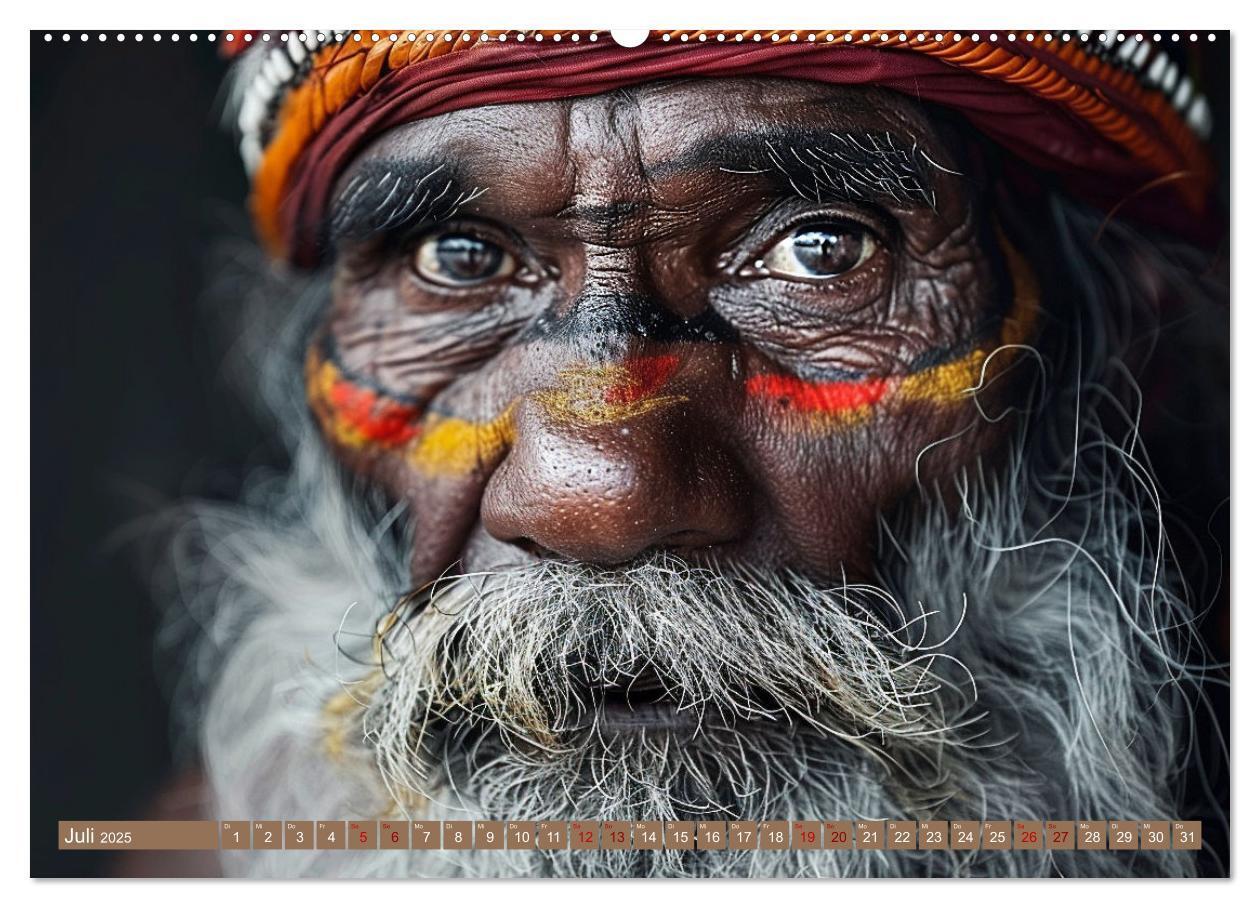 Bild: 9783383819162 | Aborigines - Farben des Outback (Wandkalender 2025 DIN A2 quer),...