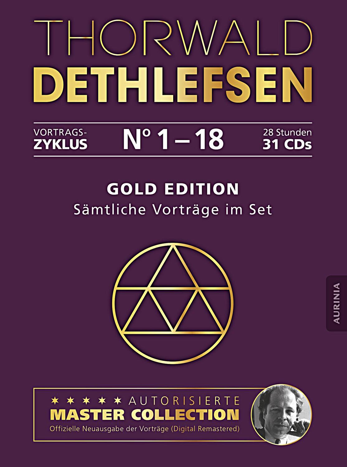 Cover: 9783956595202 | Gold Edition - Sämtliche Vorträge im Set | Thorwald Dethlefsen | CD