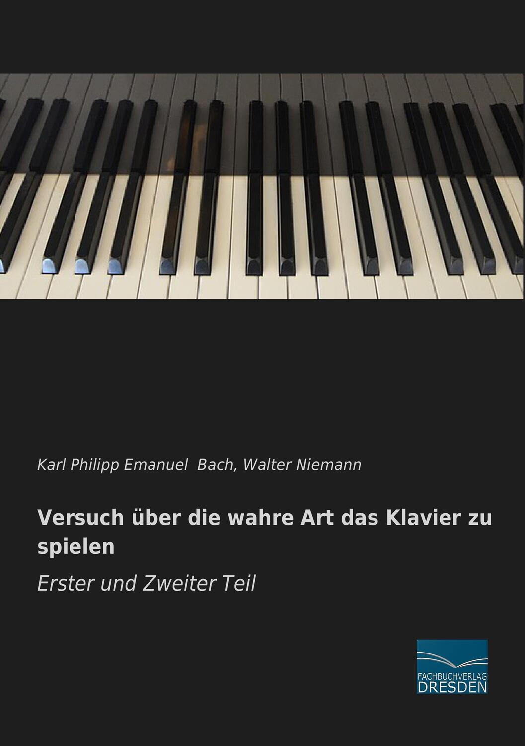 Cover: 9783956921971 | Versuch über die wahre Art das Klavier zu spielen - Erster und...