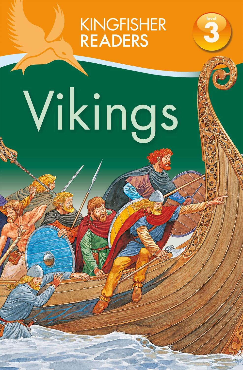 Cover: 9780753430927 | Kingfisher Readers: Vikings (Level 3: Reading Alone with Some Help)