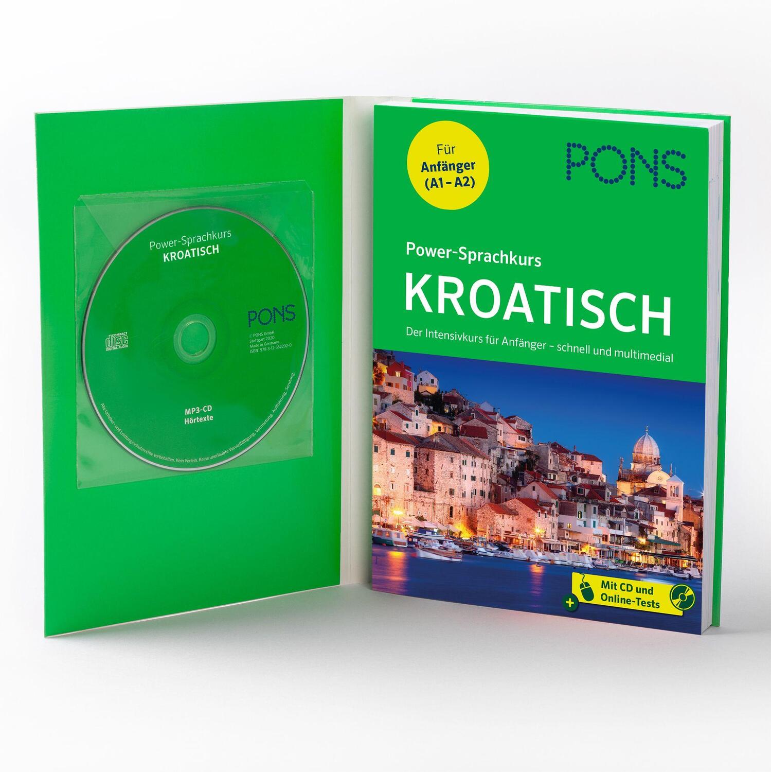 Bild: 9783125624078 | PONS Power-Sprachkurs Kroatisch | Taschenbuch | PONS Power-Sprachkurs