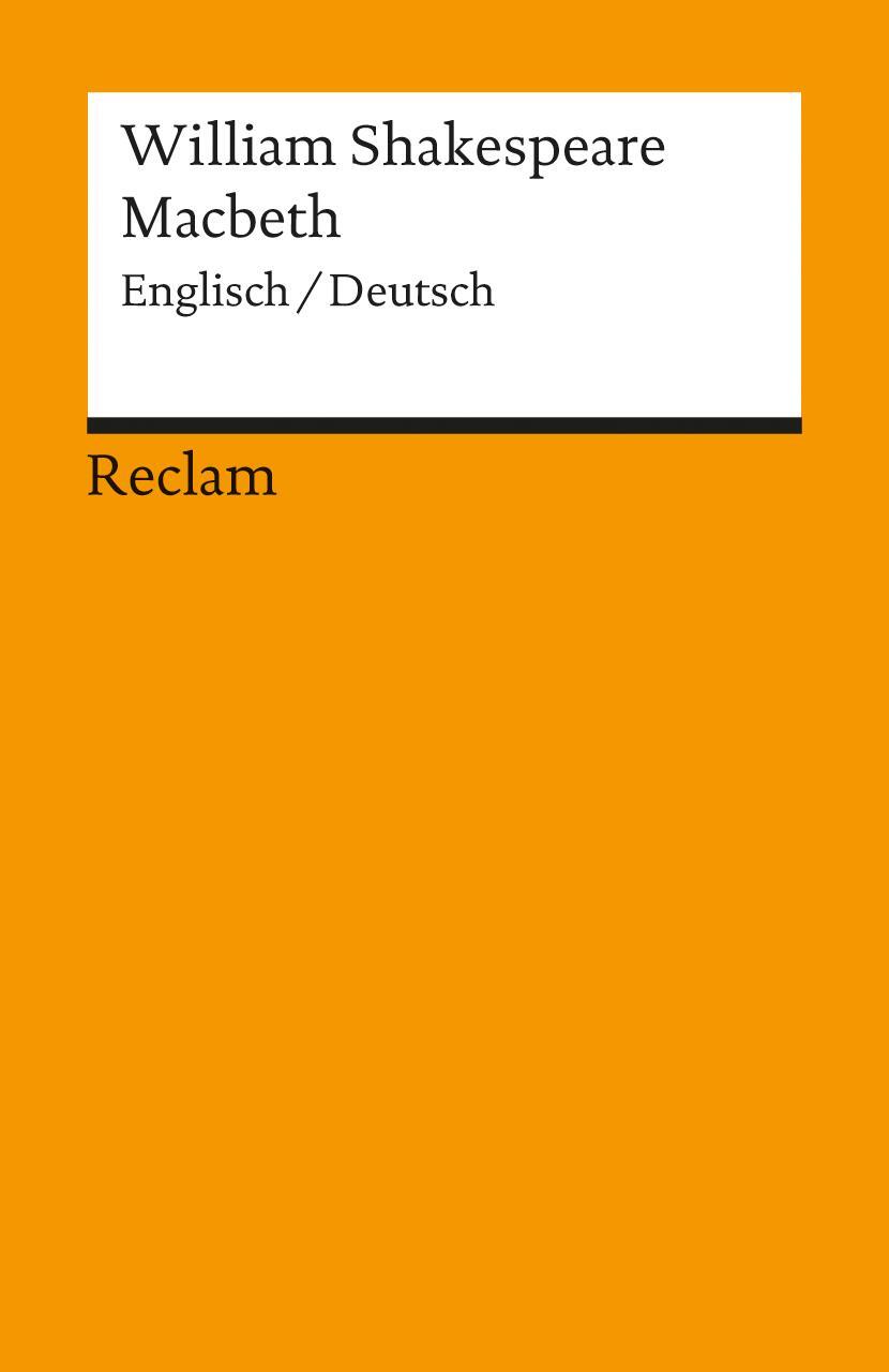 Cover: 9783150098707 | Macbeth | William Shakespeare | Taschenbuch | Deutsch | 2001