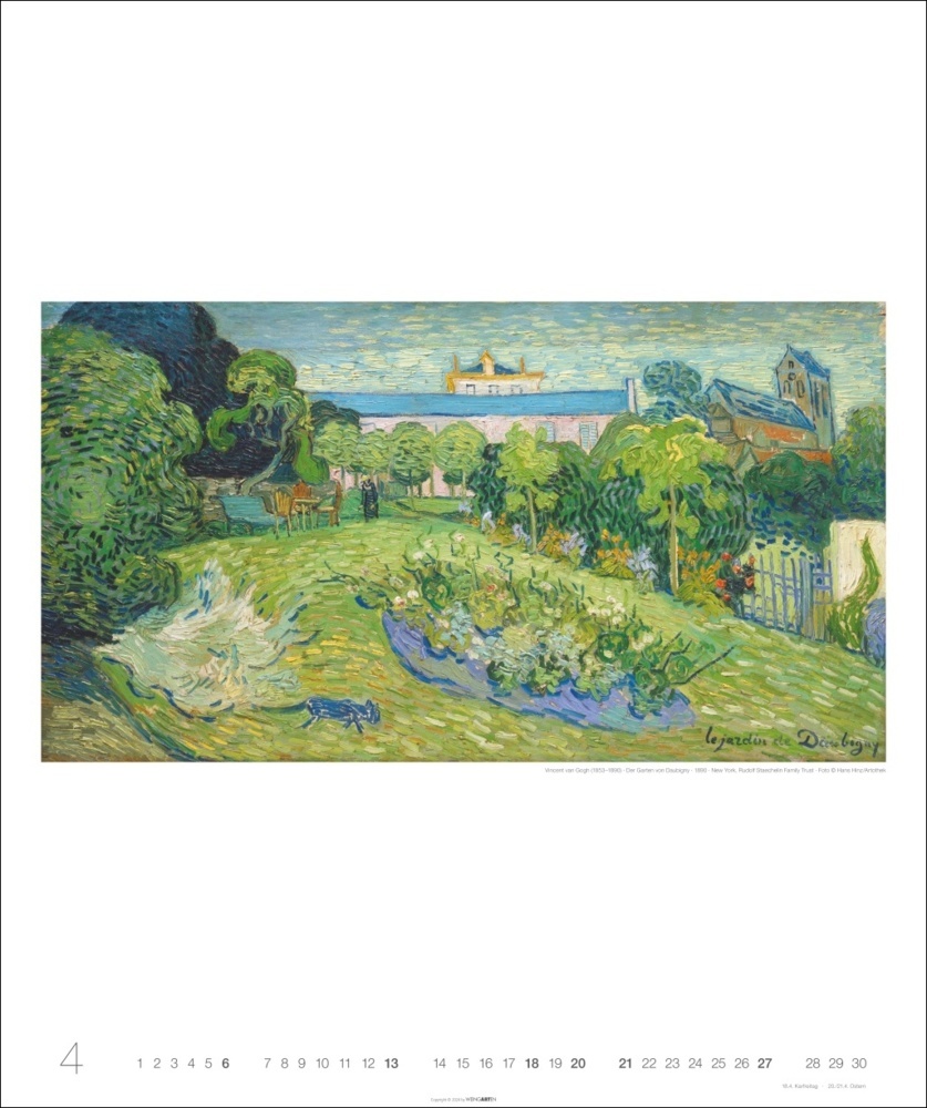 Bild: 9783839900772 | Vincent van Gogh Edition Kalender 2025 | Vincent van Gogh | Kalender