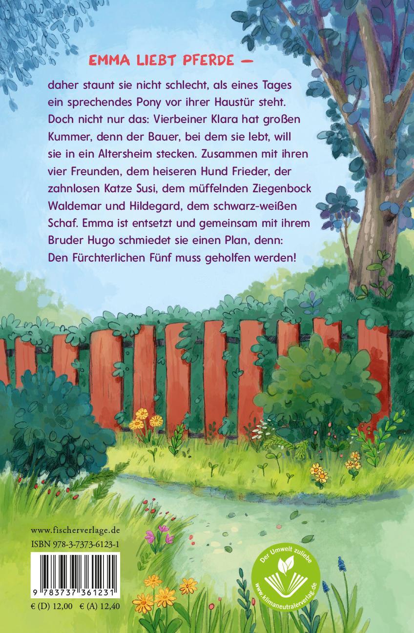 Rückseite: 9783737361231 | Emma und die Fürchterlichen Fünf | Hiltrud Baier | Buch | 192 S.