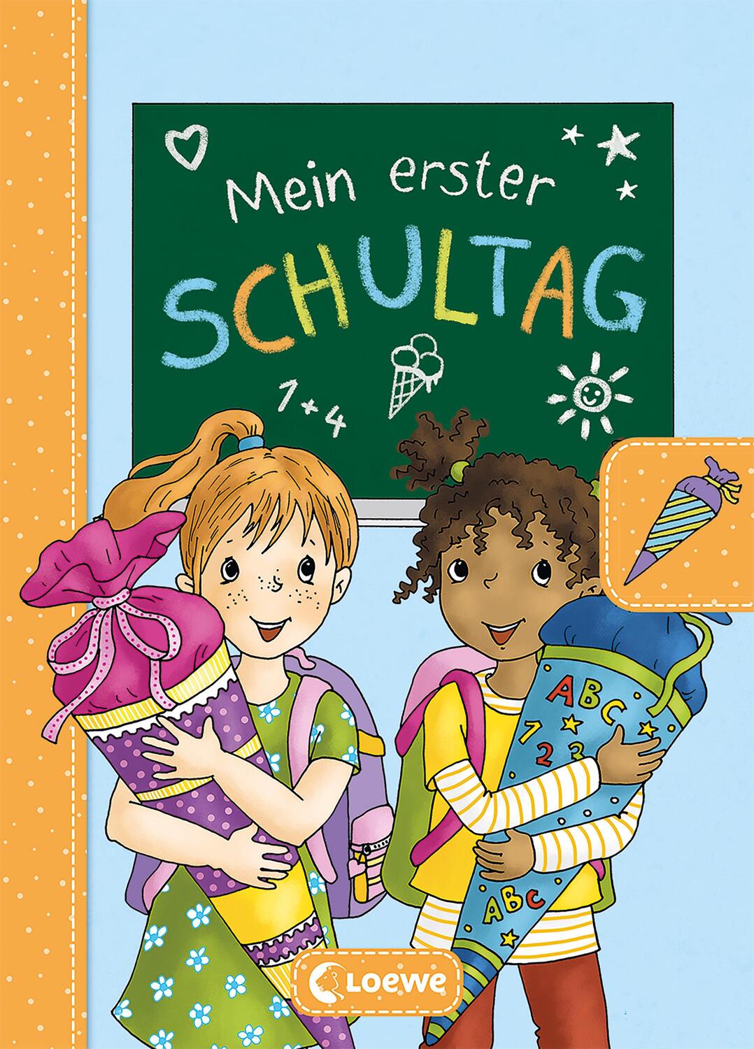 Cover: 9783743211421 | Mein erster Schultag - Mädchen (Hellblau) | Buch | Eintragbücher