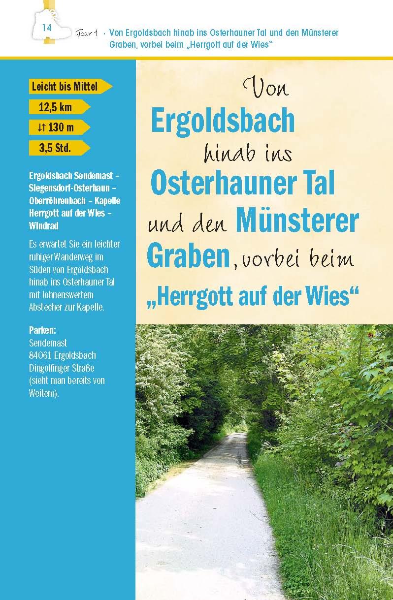 Bild: 9783955877798 | Wandern zwischen Donau und Isar | Josef Ertl (u. a.) | Taschenbuch