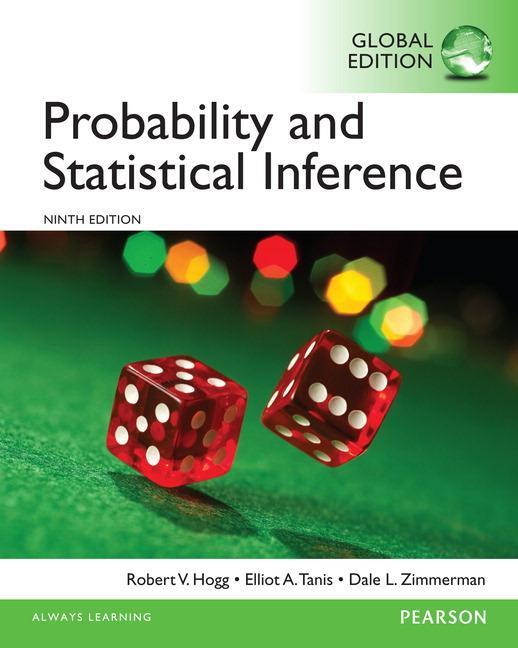 Cover: 9781292062358 | Probability and Statistical Inference, Global Edition | Hogg (u. a.)
