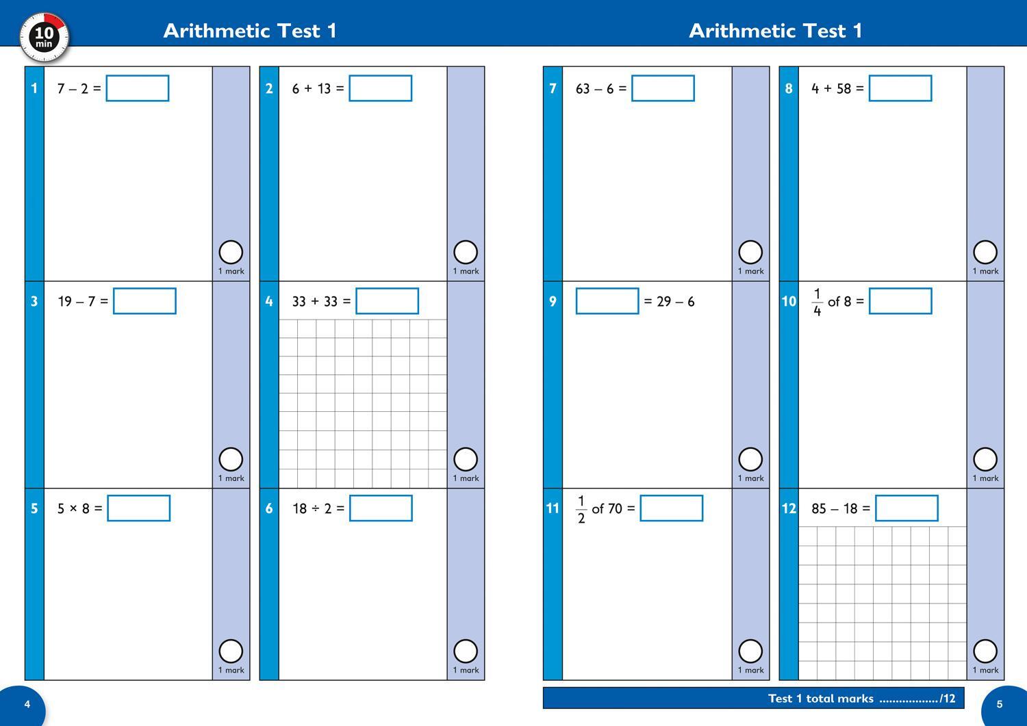 Bild: 9780008398835 | KS1 Maths and English 10 Minute Tests | Ideal for Use at Home | KS1