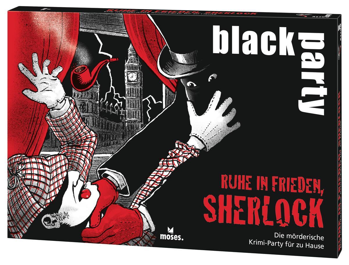 Cover: 4033477900777 | black party Ruhe in Frieden, Sherlock | Max Schreck | Spiel | 90077