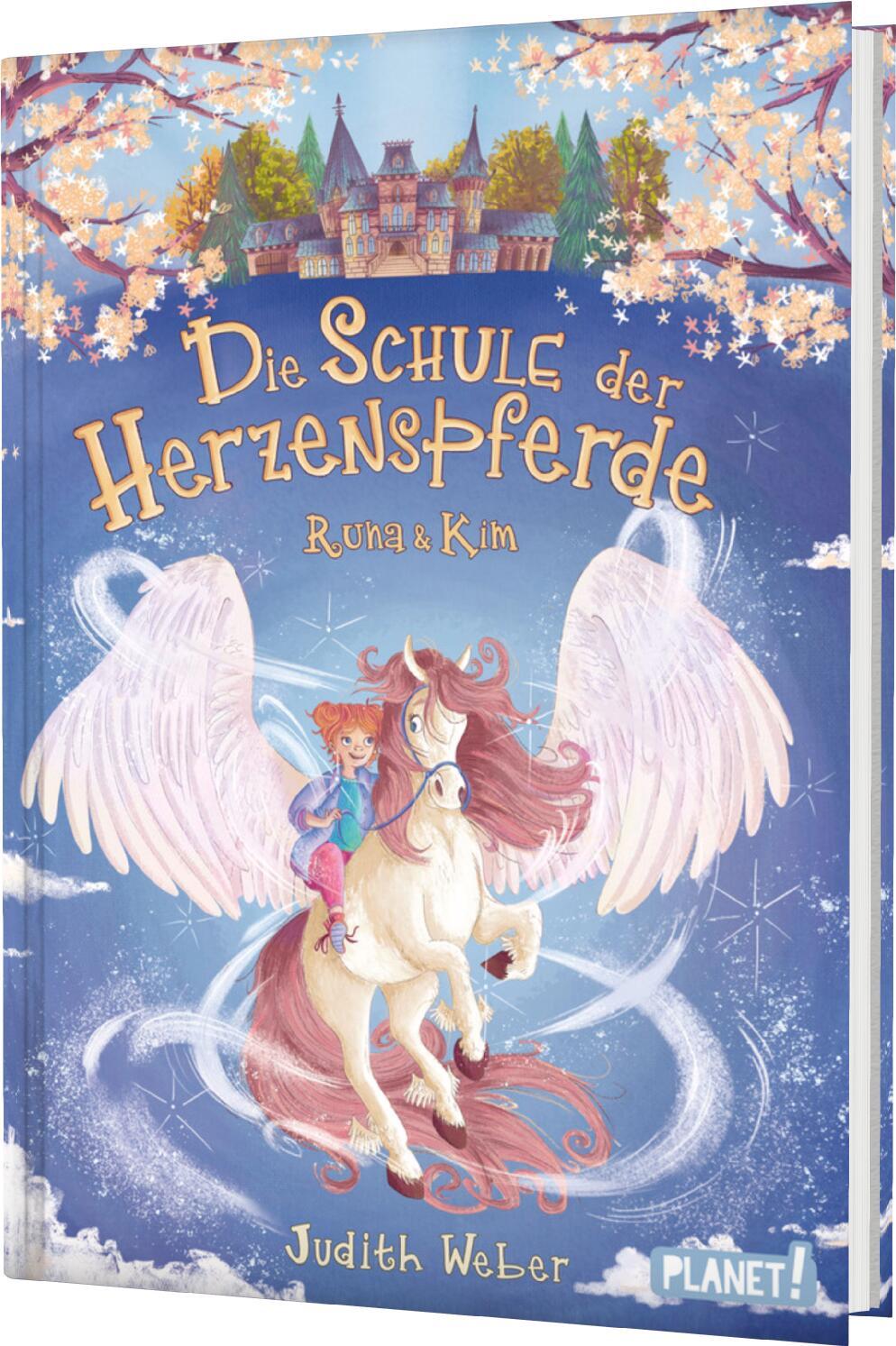 Cover: 9783522508483 | Die Schule der Herzenspferde 2: Runa &amp; Kim | Judith Weber | Buch