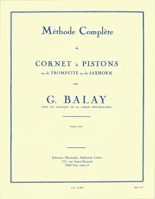 Cover: 9790046156915 | Methode Complete vol.1 pour trompette, cornet a pistons ou saxhorn