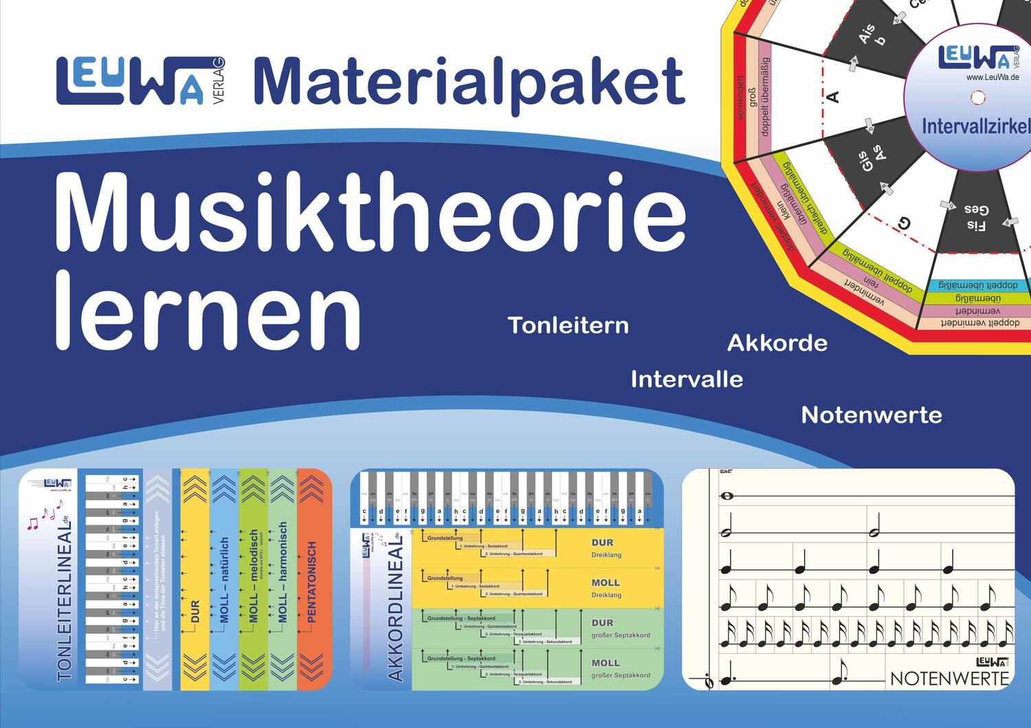 Cover: 9783940533807 | Materialpaket, Musiktheorie lernen | Martin Leuchtner (u. a.) | Buch