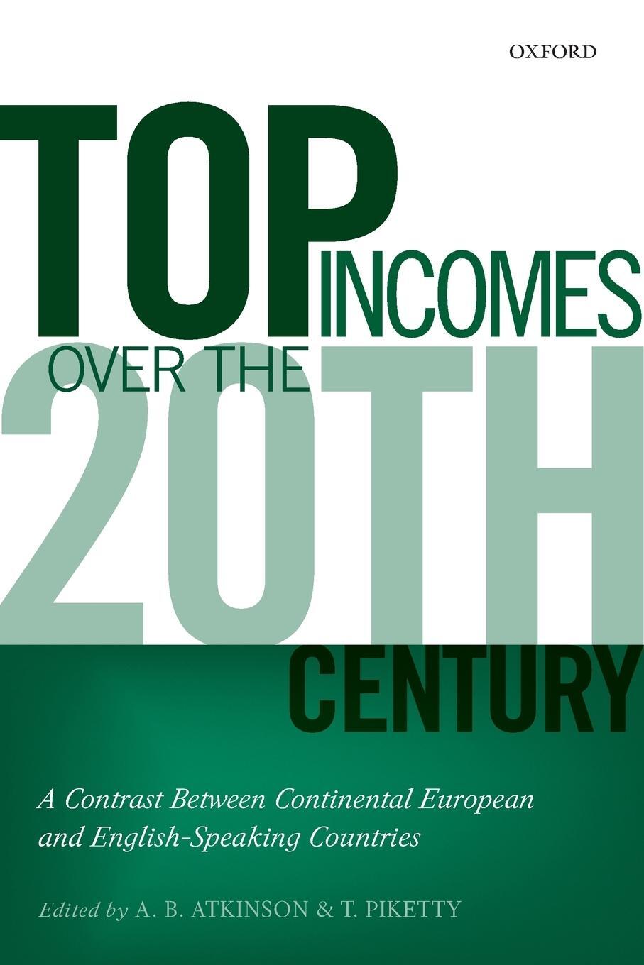 Cover: 9780198727750 | Top Incomes Over the Twentieth Century | Thomas Piketty | Taschenbuch