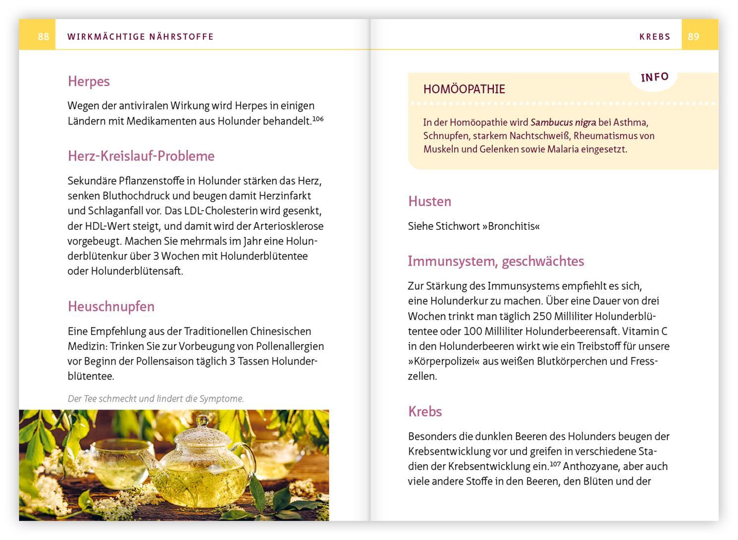 Bild: 9783863747176 | Holunder - Juwel der Hausapotheke. Kompakt-Ratgeber | Simonsohn | Buch